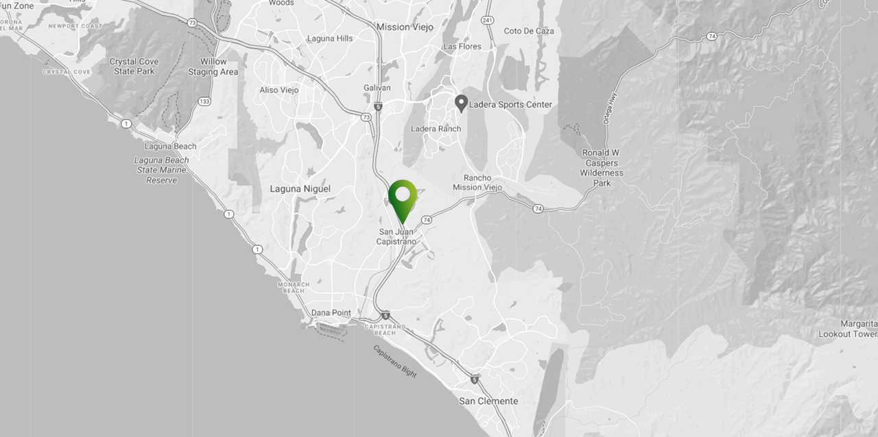 map showing where celebrate hope is located in orange county