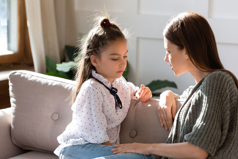 when to tell children about recovery